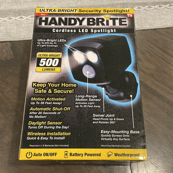 Handy Brite cordless LED spotlight - Picture 3 of 5